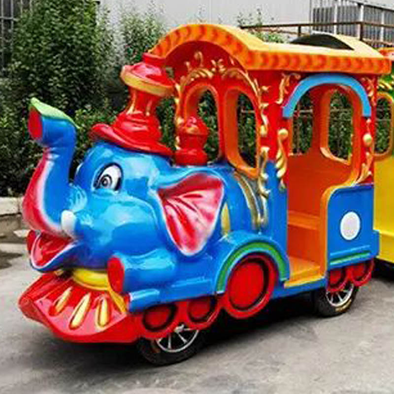 Elephant Train Ride FLDX-20001